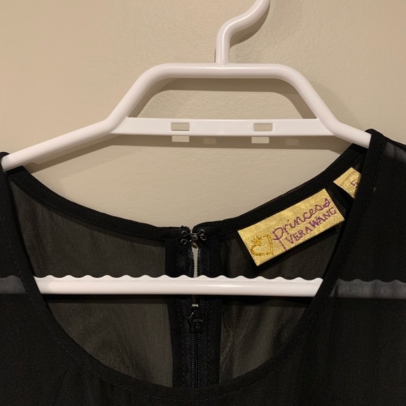 Princess Vera Wang Black Dress - Women’s Size 5 - Picture 6 of 7